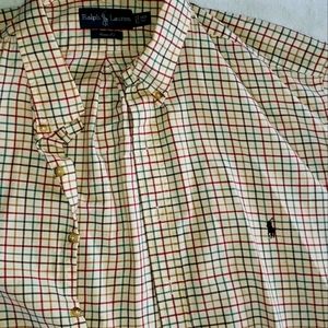 Ralph Lauren checkered button up